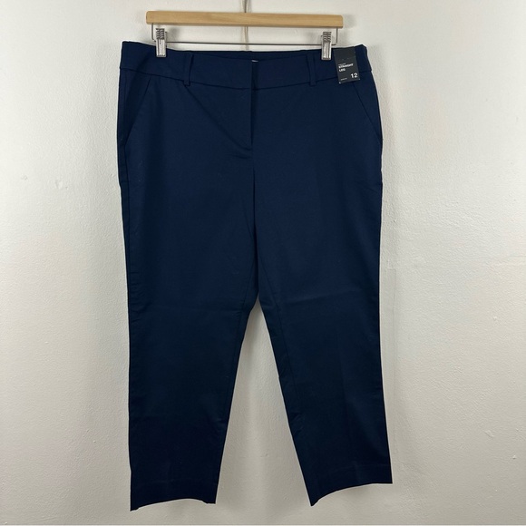 New York & Company Pants - 2/$20 NWT New York & Company Blue Crop Straight Leg Pants Women's Size 12